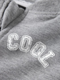 NAME IT Sweat Cardigan Talli Grey Melange